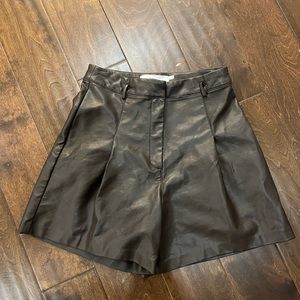 ASTR Leather Shorts
